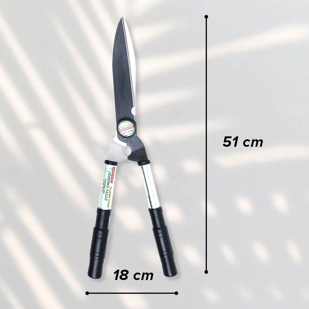 Kenmaster Gunting Pagar Gagang Besi /Gunting Rumput Dahan Ranting Pagar Kebun Besar Kenmaster, GUNTI