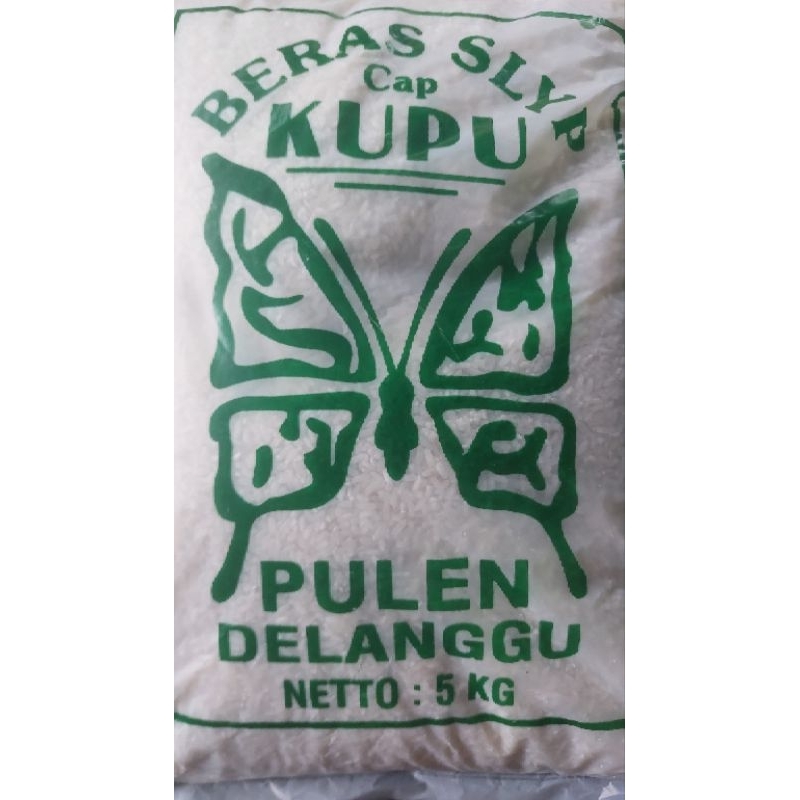 

Beras Pulen Delanggu Cap Kupu 5 kg