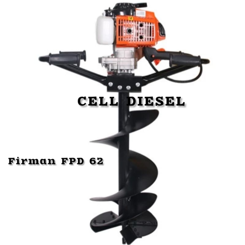 FIRMAN Mesin Bor Tanah FIRMAN FPD 62 Power Drill 12 Inch 300mm