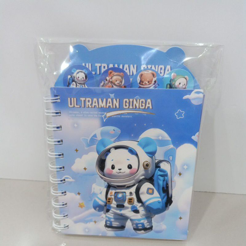 

Buku binder mini Motif Ultraman ginga
