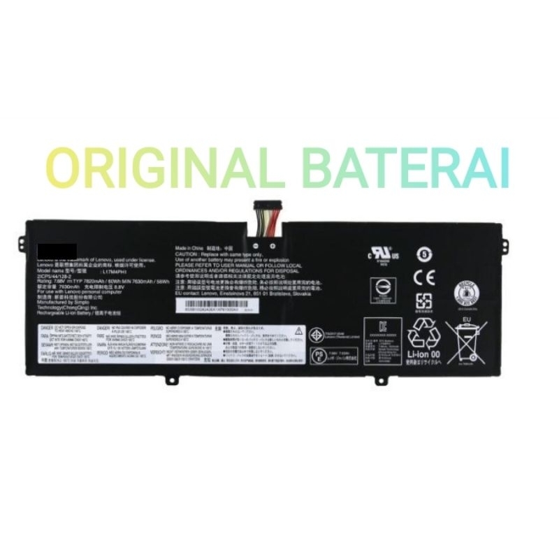 Baterai Laptop Lennovo Yoga 7 Pro C930 C930-13IKB Pro-13IKB 81C4 L17C4PH1