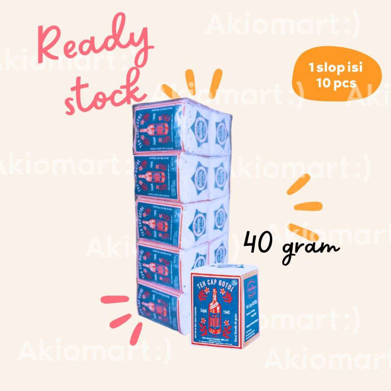 

Teh Cap Botol Biru 40g Teh Cap Botol Biru Teh Tubruk