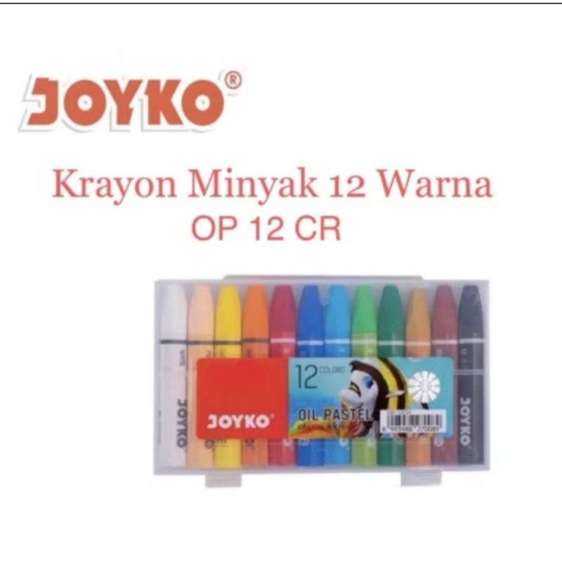 

Oil Pastel Joyko isi 12 Krayon