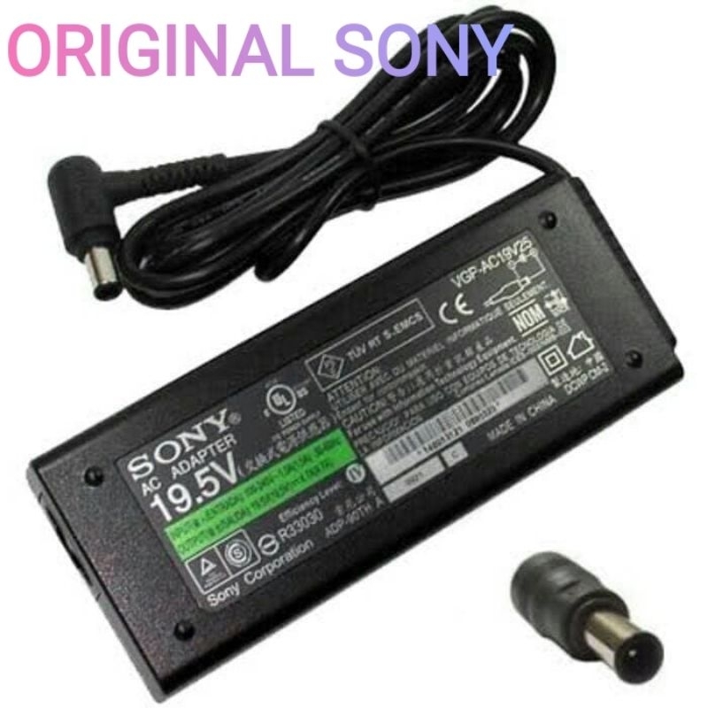 Adaptor TV SONY BRAVIA 19.5V 3.9A VGP-AC19V20 VGP-AC19V33