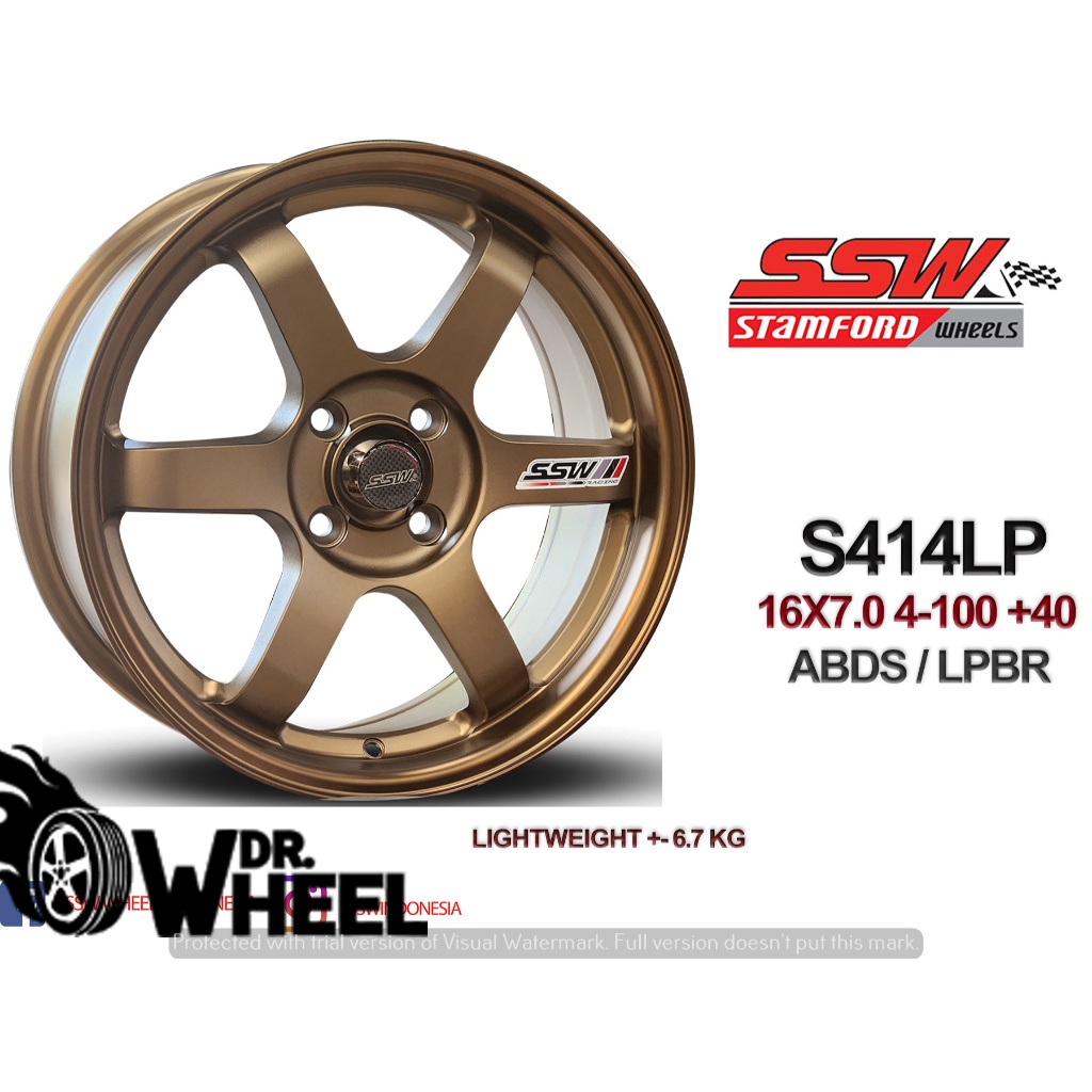 Velg mobil terbaru dan berkualitas model te37 ring 16 hole 4x100 dan 4x114,3 et40 warna bronze