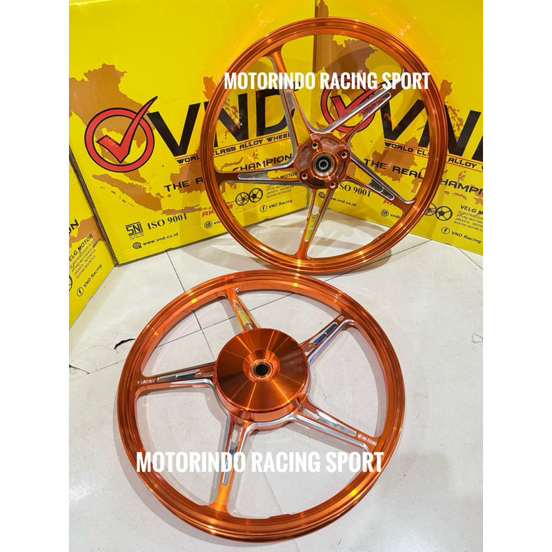 VELG VND AK 558 RING 17 BEAT / VARIO 125 / SCOOPY / VARIO 150 / VND AK 558 VARIO & BEAT 140x17 & 140