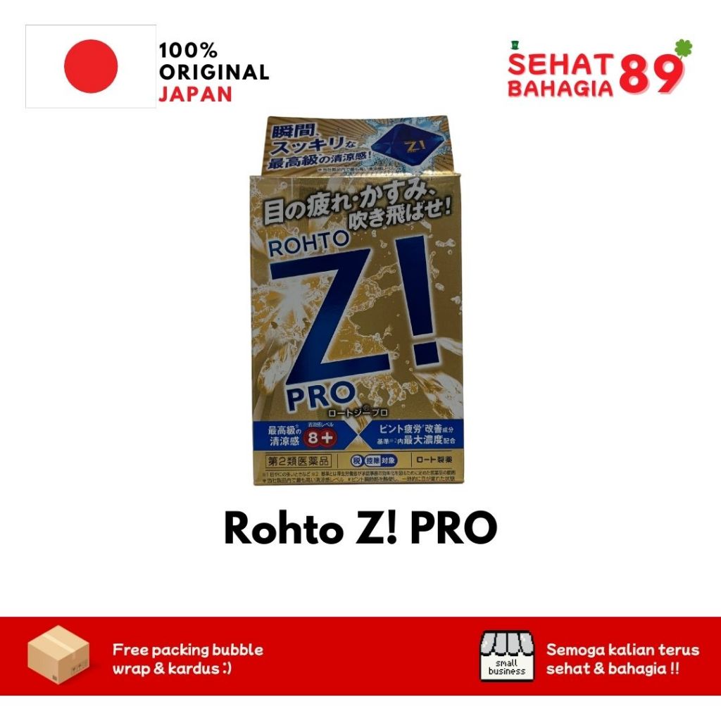 Rohto PRO obat tetes mata Original Jepang