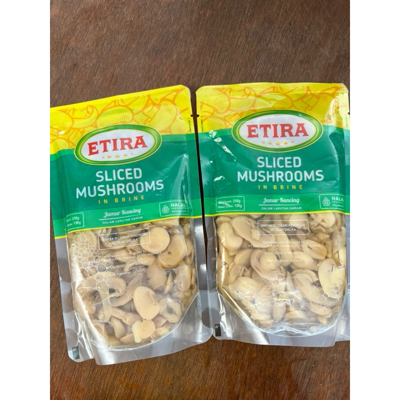 

Slice Mushroom Etira 250gram