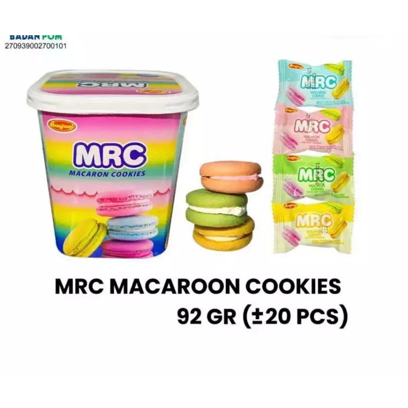 

Macaron Cookies 92gr Aneka cookies isi 20pcs