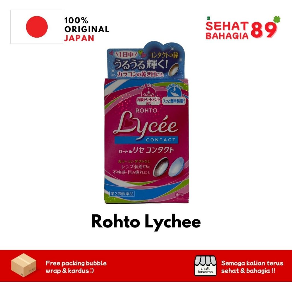 Rohto Lychee Obat Tetes Mata Original Jepang