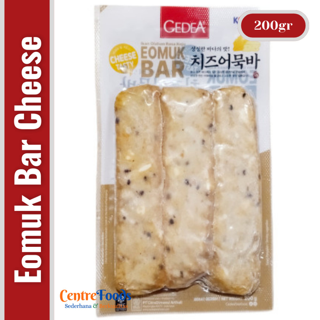 

Korean Eoumuk Bar Cheese - Cedea | 200gr [ Harga Per BKS ]