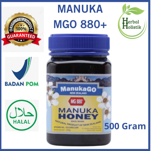 

Manuka Honey MGO 880+ (500 Gram) UMF 20+ Madu Manuka Go Original Asli New Zealand