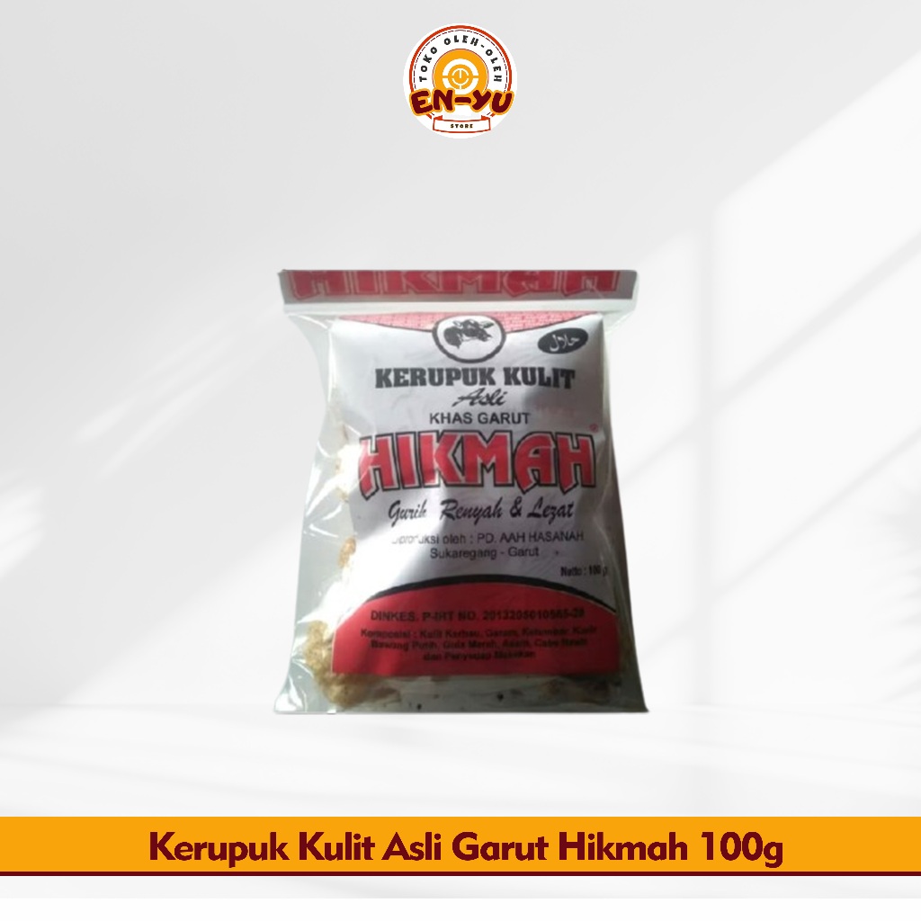 

Kerupuk Kulit Hikmah Asli Krupuk Kulit Kerbau Original Pedas Rambak 100g