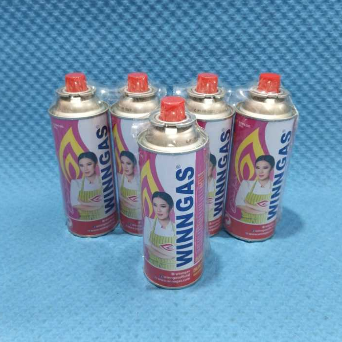 Gas Kaleng Portable WINN Gas / Gas Portable Original / Tokai Gas 235gr