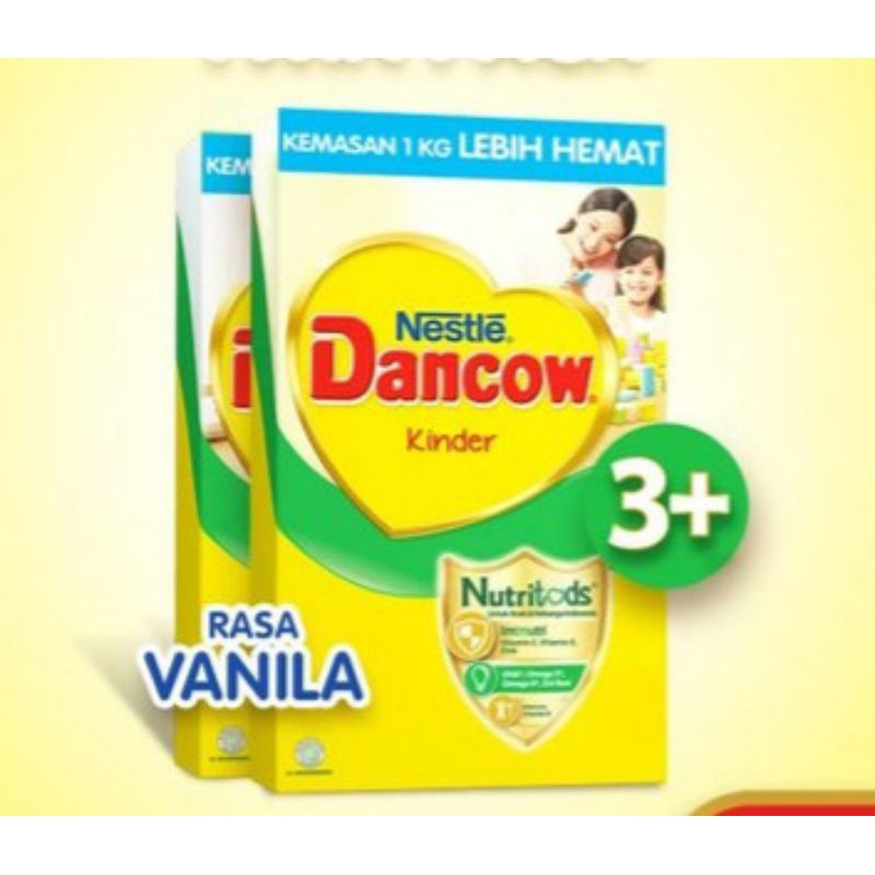

Dencow 3+ Vanilla 1 kg. paket 2 dus.