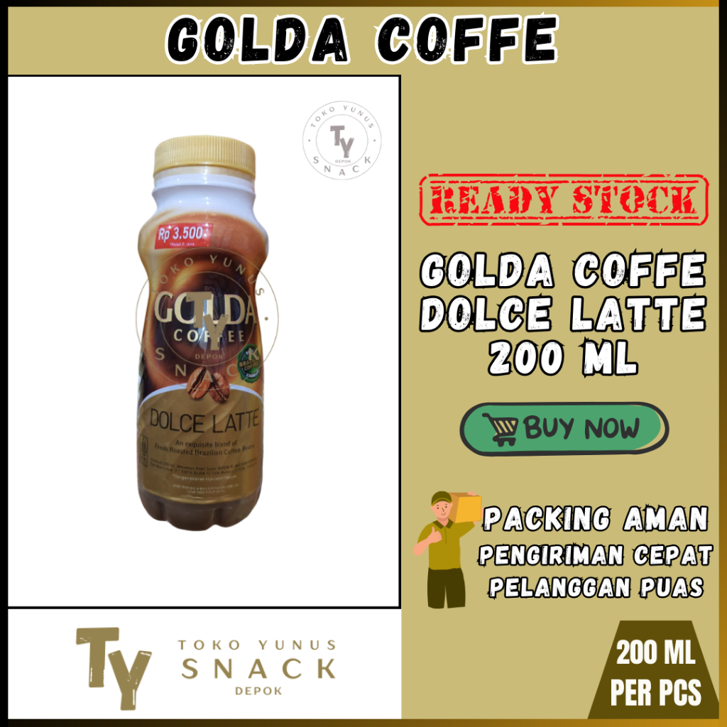 

GOLDA COFFEE DOLCE LATTE 200ML