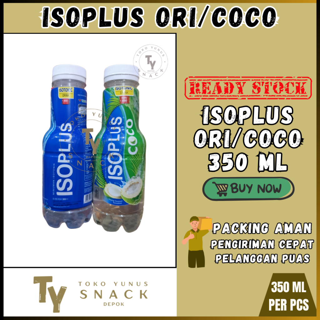 

ISOPLUS MINUMAN ISOTONIK 350ML