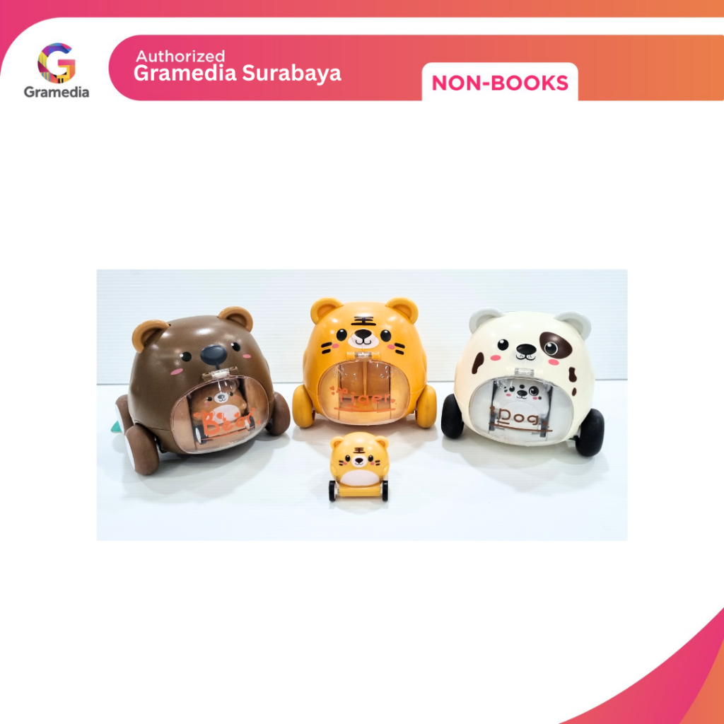 Gramedia Surabaya - KUKIKO CUTE PET FRICTION VEHICLE HC-211