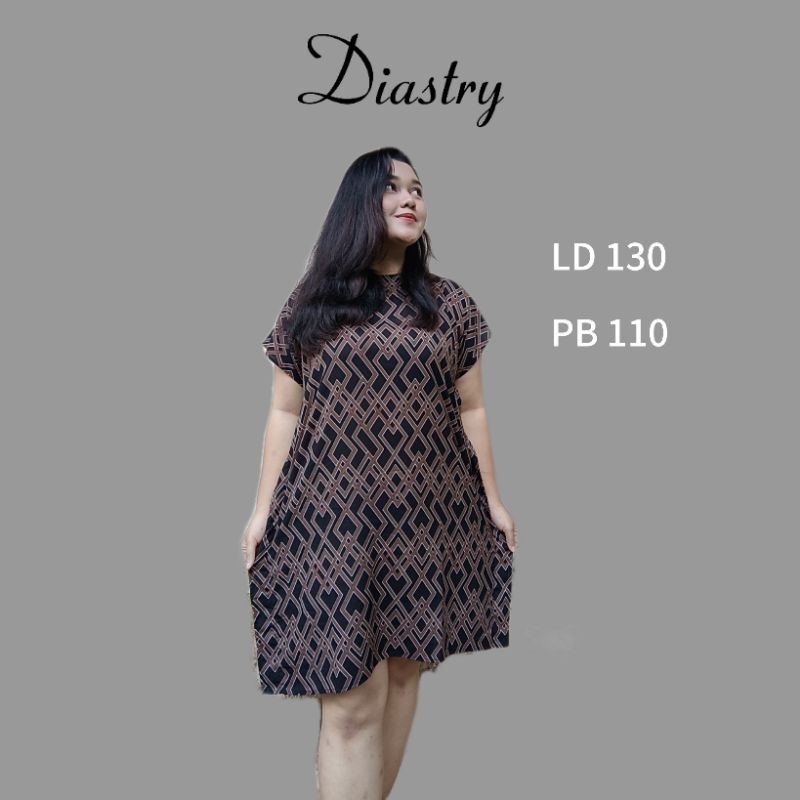 Daster Midi Dress Rayon Jumbo LD 130