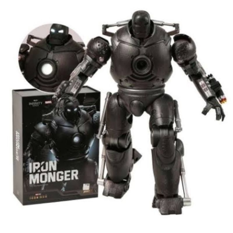 ZD Toys Avengers Ironman 2 Iron Monger Infinity Figure