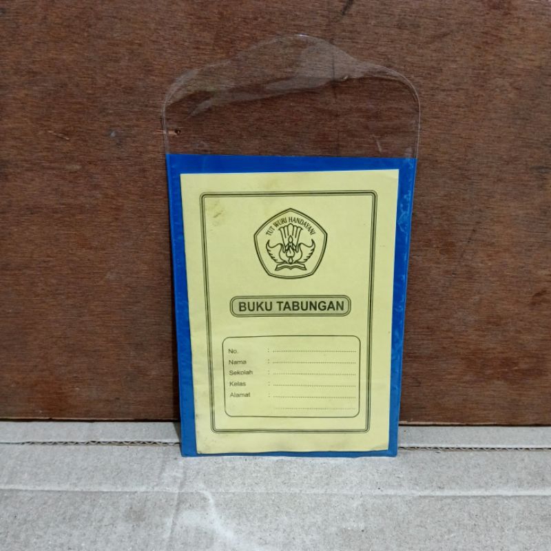 30 Pcs Plastik Buku Tabungan / Plastik Iuran Spp