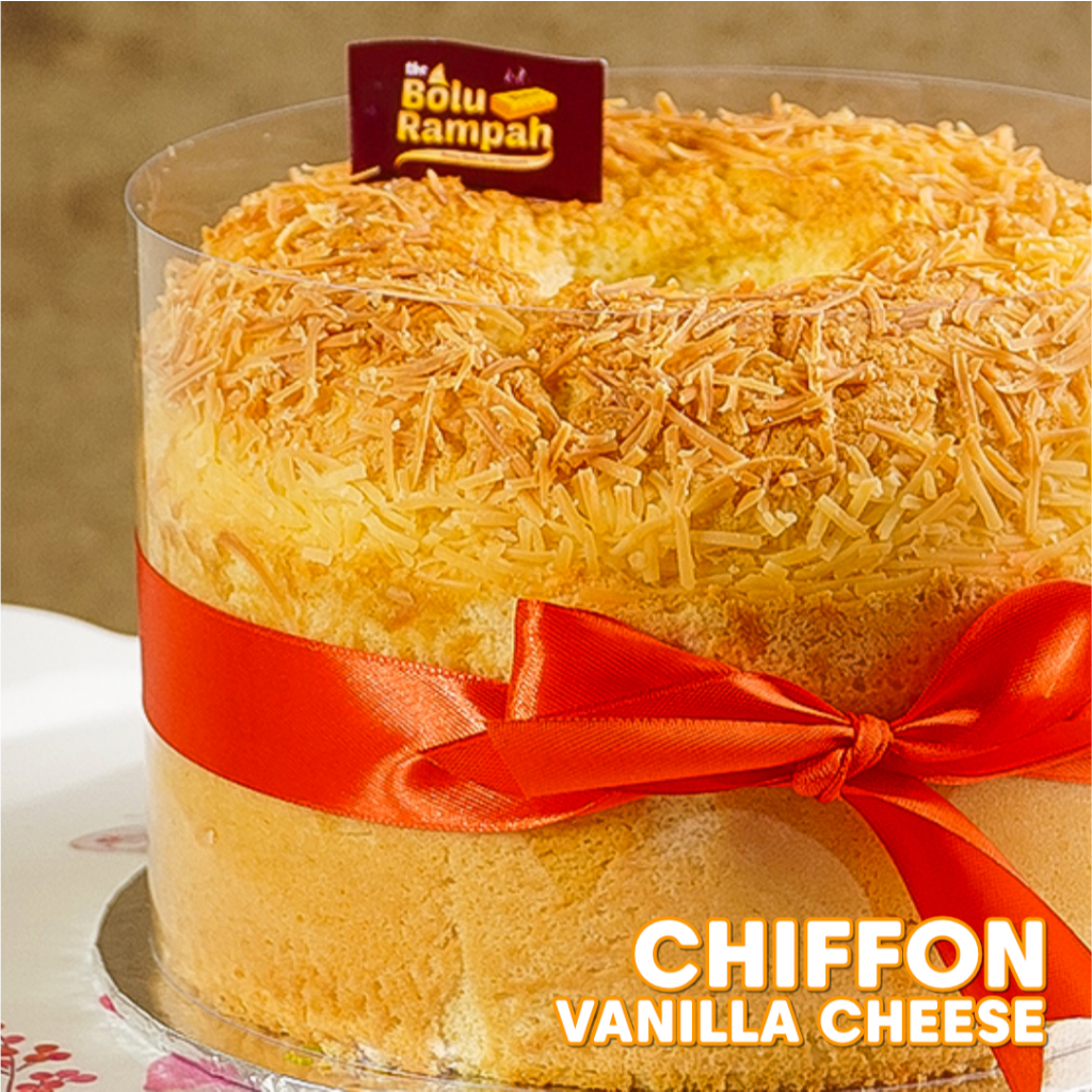 

The Bolu Rampah Chiffon Vanilla Chese - Oleh oleh khas Makassar