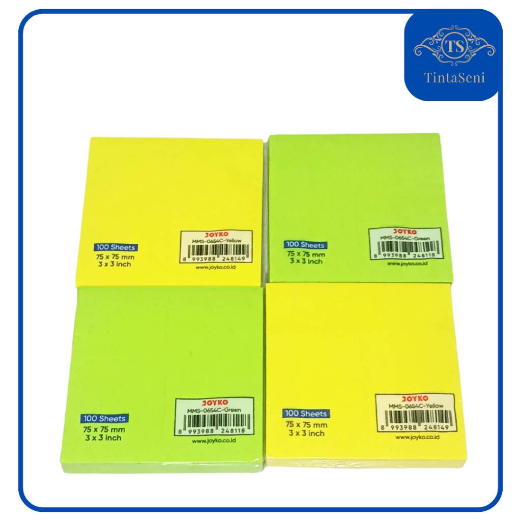 

Sticky Notes Joyko Memo Stick MMS-0654C Memo Stick Penanda Halaman Kertas Memo Joyko Murah No1 Termurah