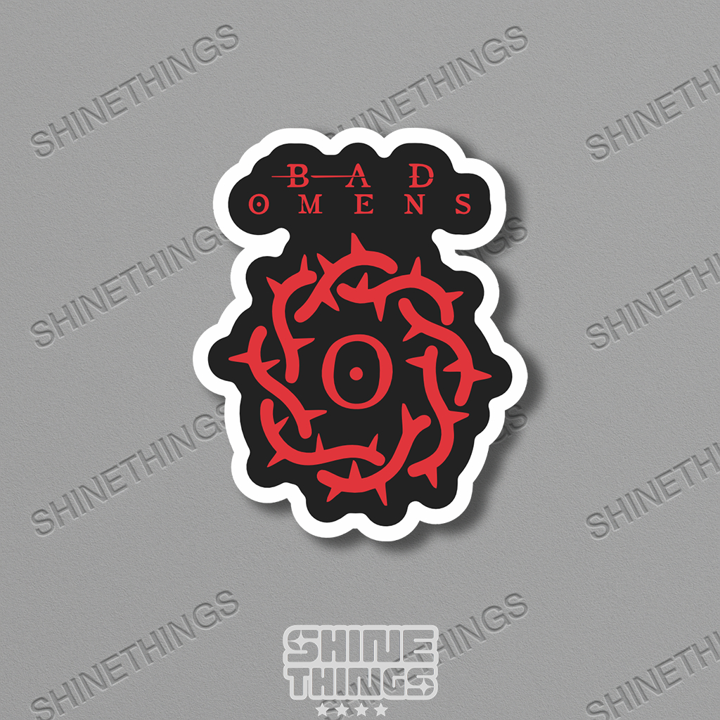 

[Stiker Satuan] stiker Bad Omens || sticker aesthetic band Bad Omens