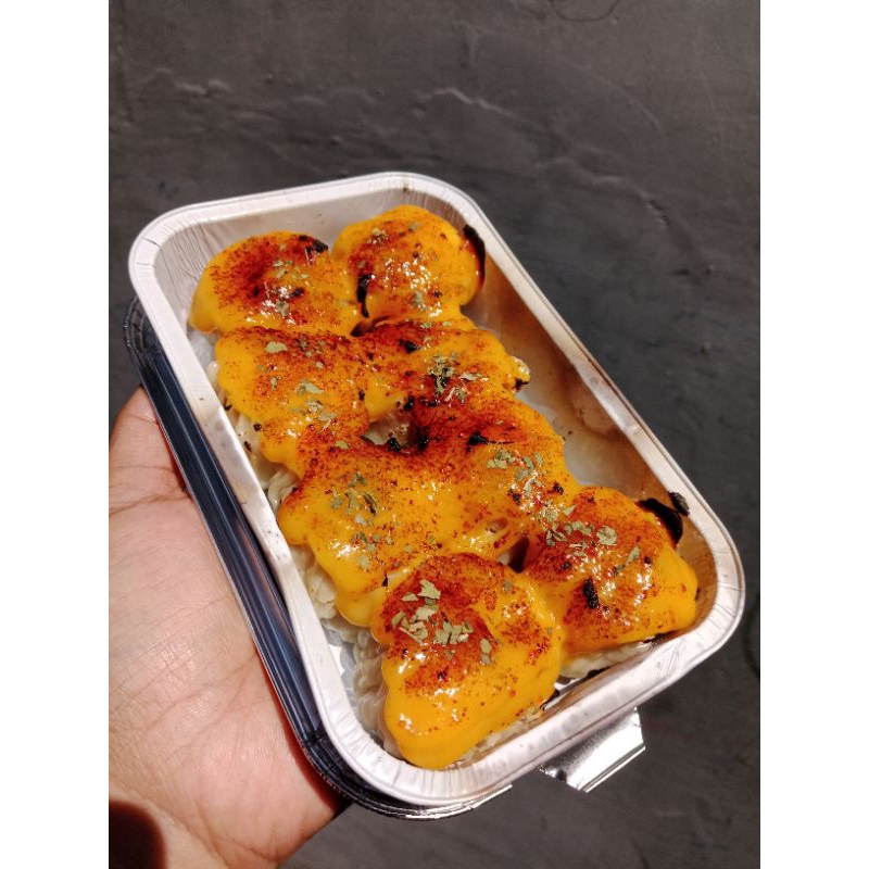 

Dimsum mentai tobiko isi 8