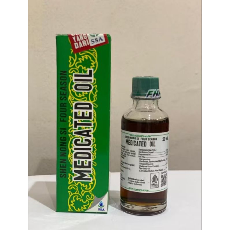 Medicated Oil 20 Ml 100% Original