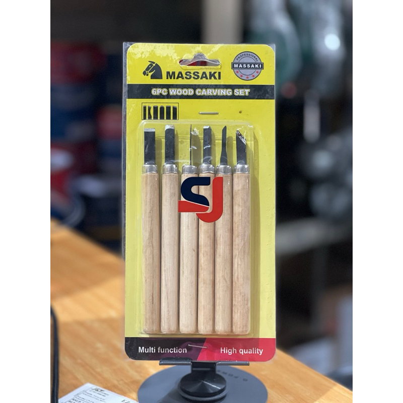 

pisau ukir massaki / pisau ukir kerajinan kayu / pahat alat ukir