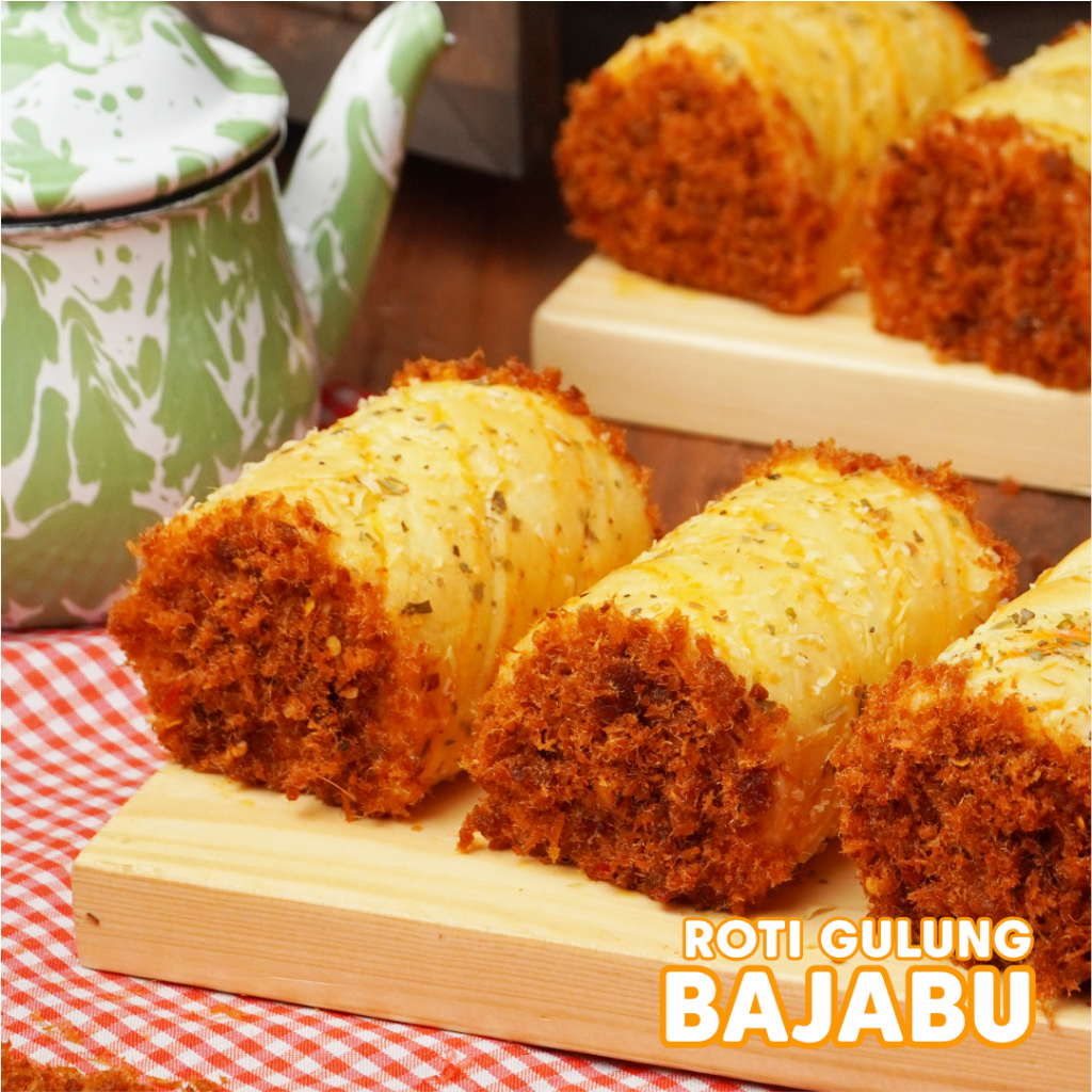 

The Bolu Rampah Roti Gulung Bajabu - Oleh oleh khas Mkassar