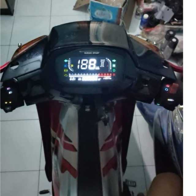 12.12 Speedometer Satria 2 tak digital PNP Satria Lumba