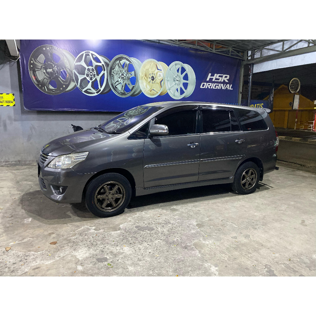 PAKET VELG PLUS BAN ACCELERA 205 65 R16 UNTUK MOBIL INOVA USE VELG HSR MINAS RING 16