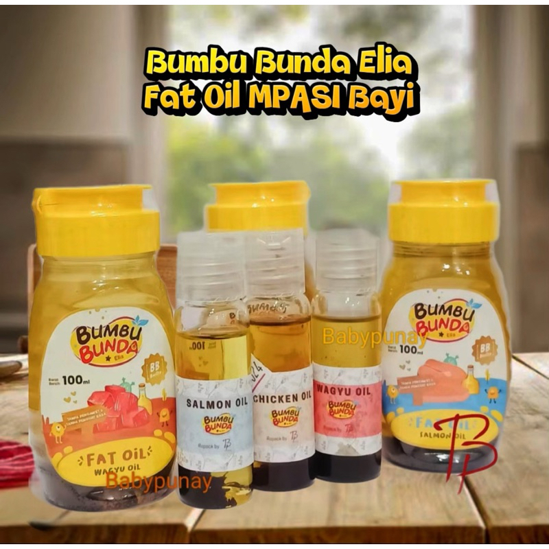 

FAT OIL BUMBU BUNDA ELIA MINYAK MPASI BB BOOSTER 20ml