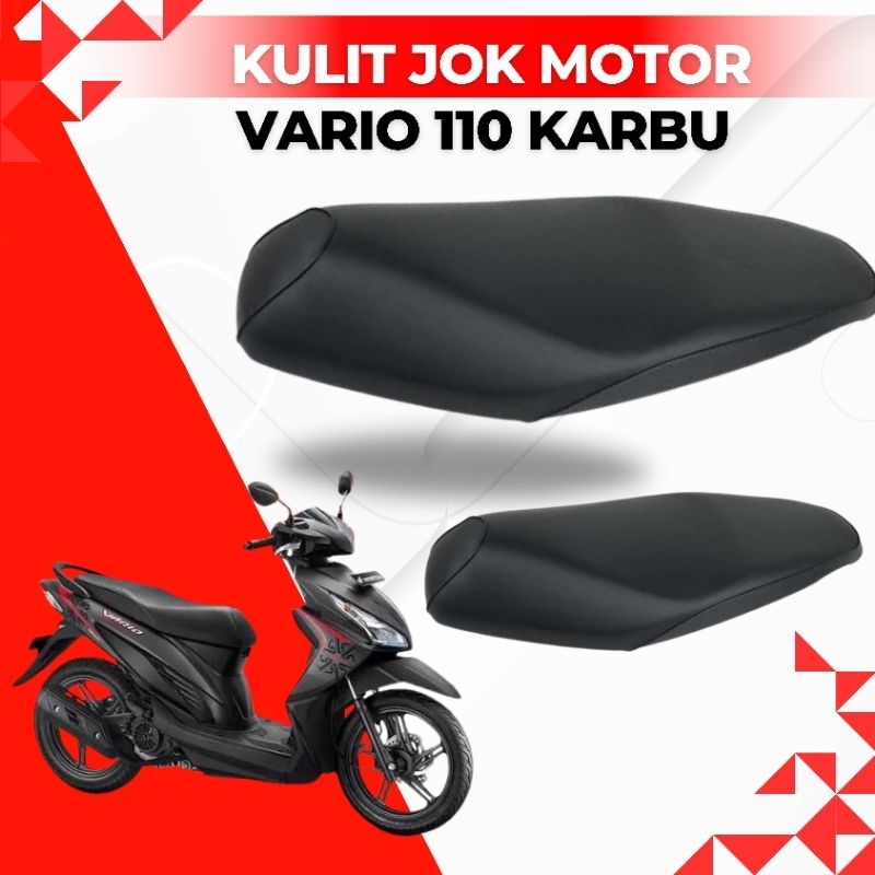 Kulit Jok Motor Vario 110 Karbu Original Kualitas Premium