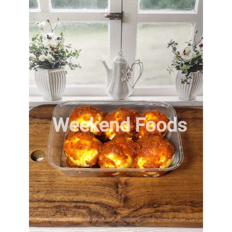 

Telur Balado isi 6 pcs siap saji