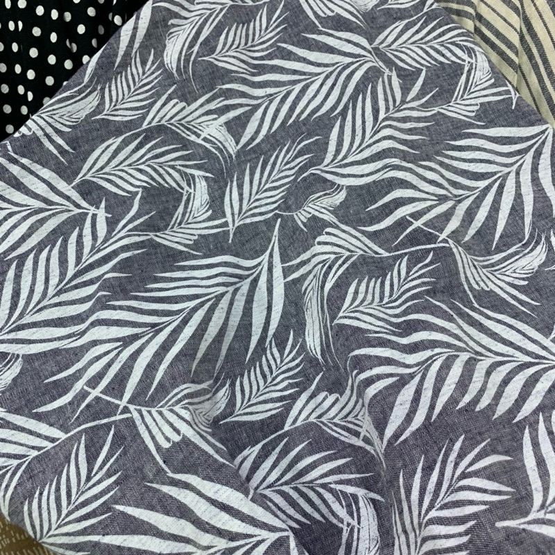 Kain cotton linen - Bahan Kain katun linen premium - Kain linen motif  - Kain katun motif - Kain kat