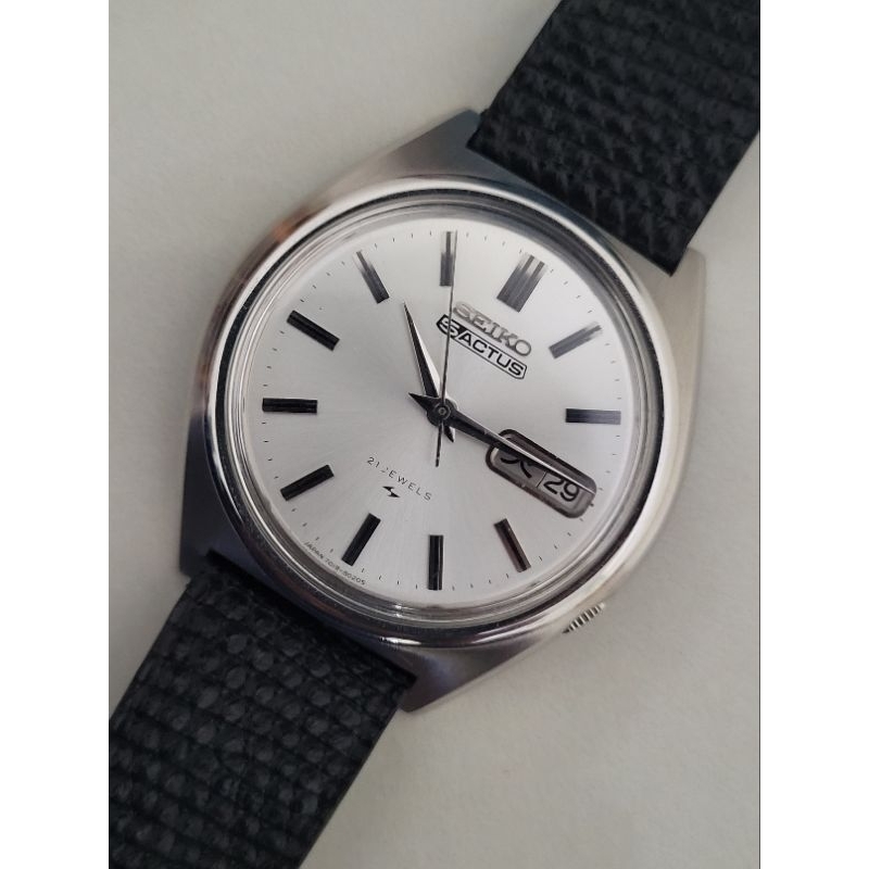 Seiko 5 Actus JDM Silver Sunburst