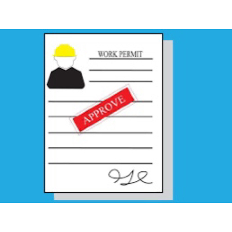 

custom buku work permit