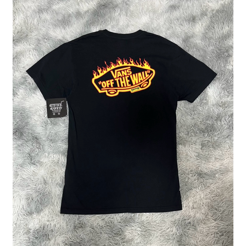 THRASHER X VANS BURN Tshirt