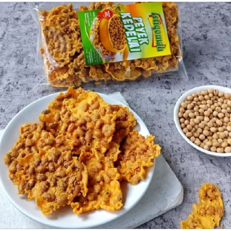 

Peyek Kedelai Crispy Renyah Gurih dan Nikmat berkualitas