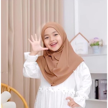 JILBAB ANAK NON PET TERBARU 2025 || HIJAB ANAK || KERUDUNG INSTAN JERSEY ANAK