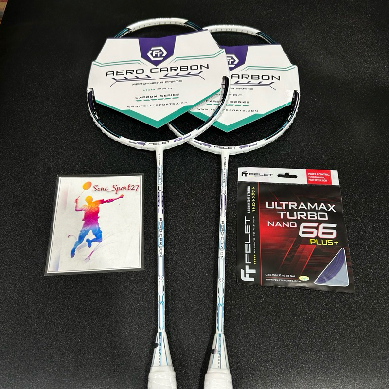 RAKET BADMINTON FELET AERO CARBON(ORIGINAL)