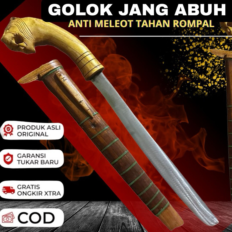 Golok Baja Asli Jang Abuh | Golok Bungbulang Garut > Golok Kebun Multifungsi/ Multiguna