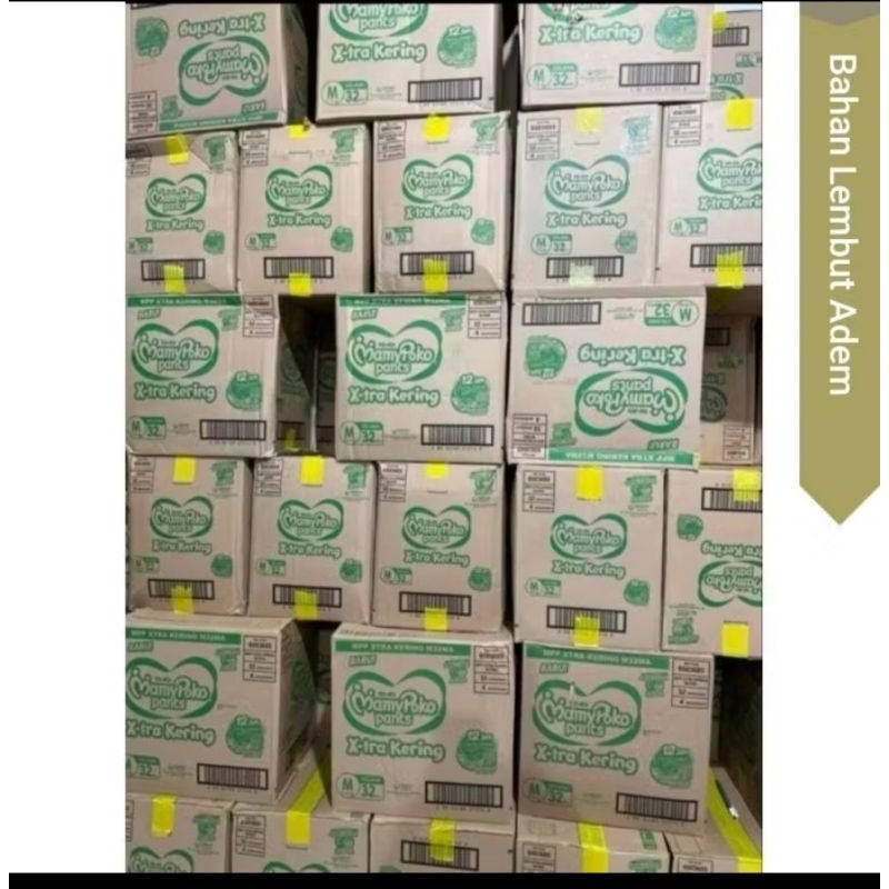 Pampers mamypoko 1 karton isi 4 ball sml