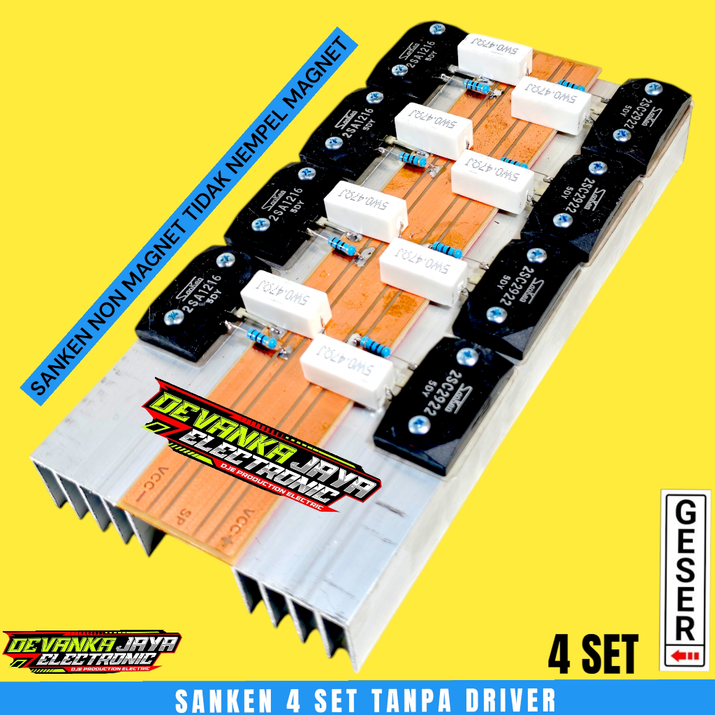 sanken 4 set tanpa driver