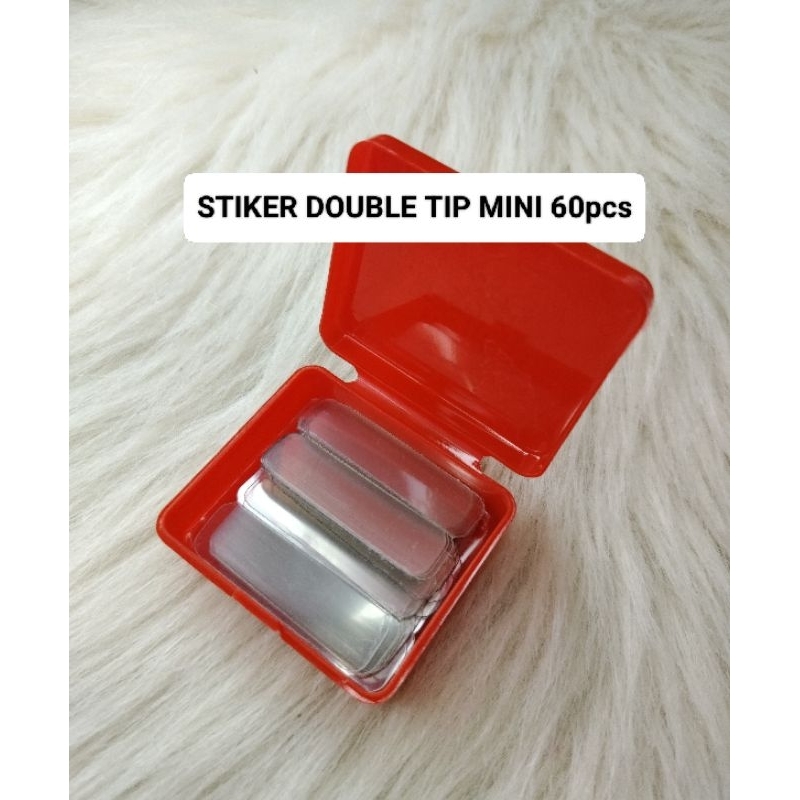 

Double tape stiker mini 60pcs perbox