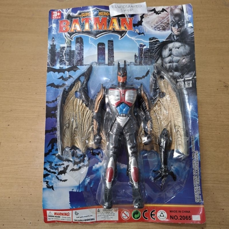 mainan anak super hero batman sayap action figure marvel avengers warner bros