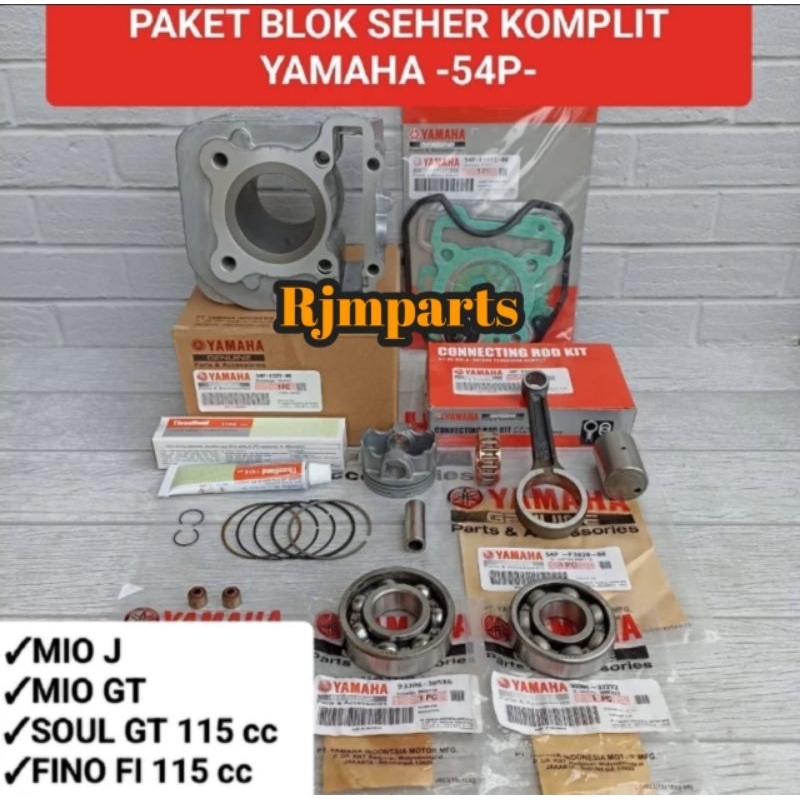 Blok Seher+Setang seher+Bearing Kruk As 6305/63/22 Mio j mio GT Soul GT Fino X-Ride